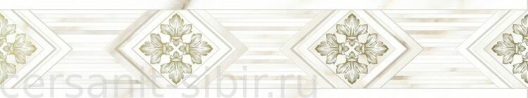 10200000102 Бордюр кер. Calacatta Gold GT _ 7,5*40