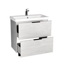 Тумба "Берлин" MODUO 80 2 ящика цемент 441х766х820 VBER80MDC-T2Y