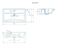 РАКОВИНА Фостер 800 Kirovit