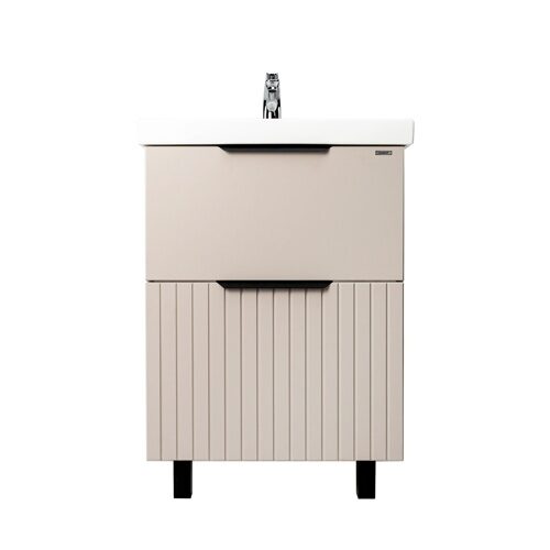 Тумба Сицилия MODUO 50 2 ящика капучино 380x470x820 VSIC50MDCAP-T2Y-1