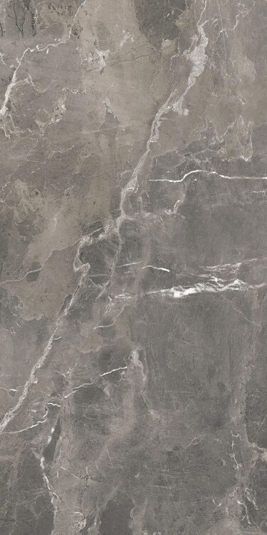 Керамогранит 600x1200 BASCONI HOME Cinerite BHW-0008 серый мягкое полирование ректификат