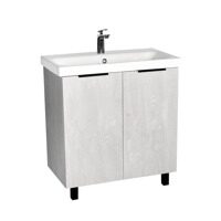 Тумба "Берлин" MODUO 80 2 створки цемент 441х766х820 VBER80MDC-T2ST