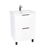 Тумба "Берлин" MODUO 60 2 ящика белая напольная 444х570х820 VBER60MDBEL-T2Y